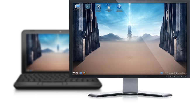 Dryland Features For desktops and netbooks